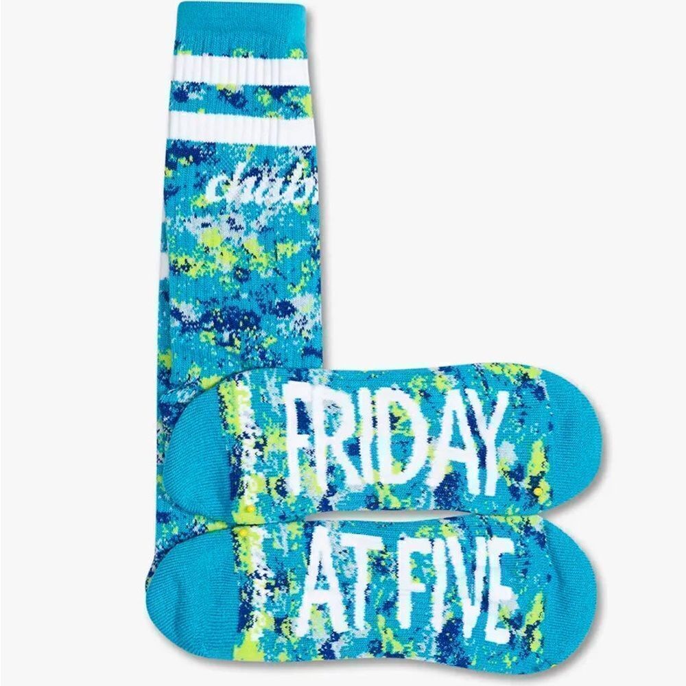The Blue Sky Tie Dye Socks